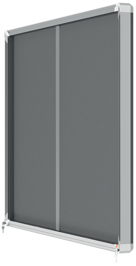 Resim Nobo 1915338 Gri Alüminyum Çerçeveli Manzara Sürgülü Cam Kapılı Gösterge Panosu 1355x970mm