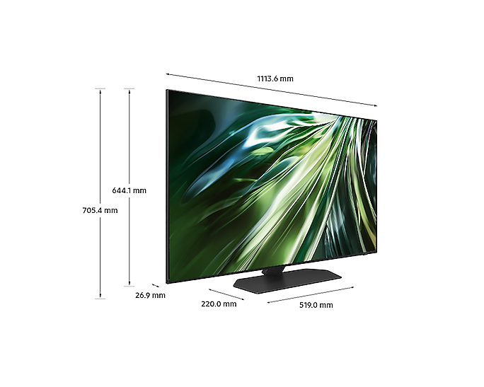 Samsung QN90D 50” Neo QLED 4K Smart TV (2024) and Galaxy Buds3 Pro (White) – image 4
