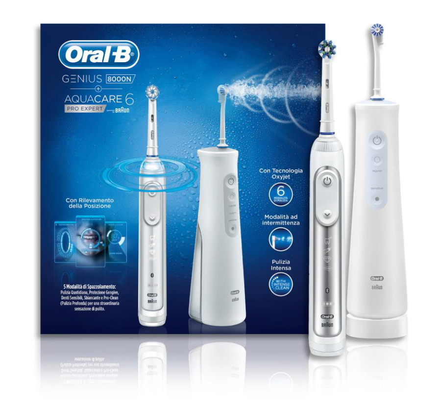 Oral-B Aquacare 6 + Genius 8000N
