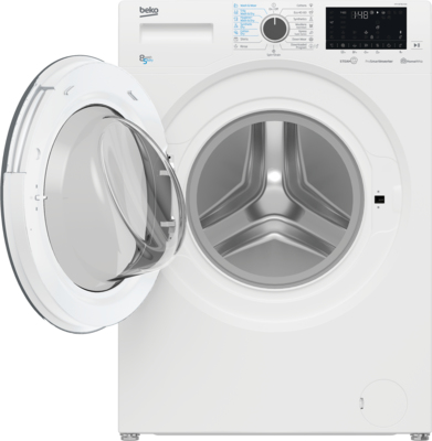 Beko HTV8736XS0 washer dryer Freestanding Front-load White – image 3
