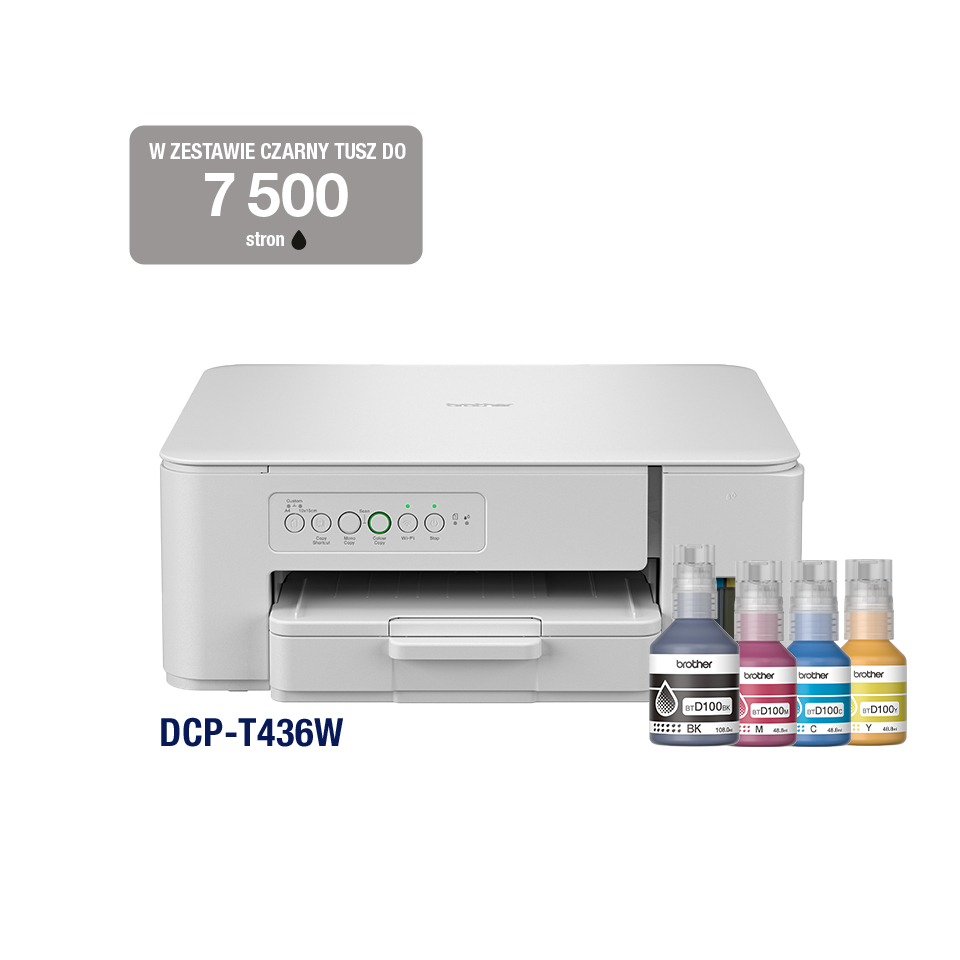 Brother DCP-T436W multifunction printer Inkjet A4 – image 2