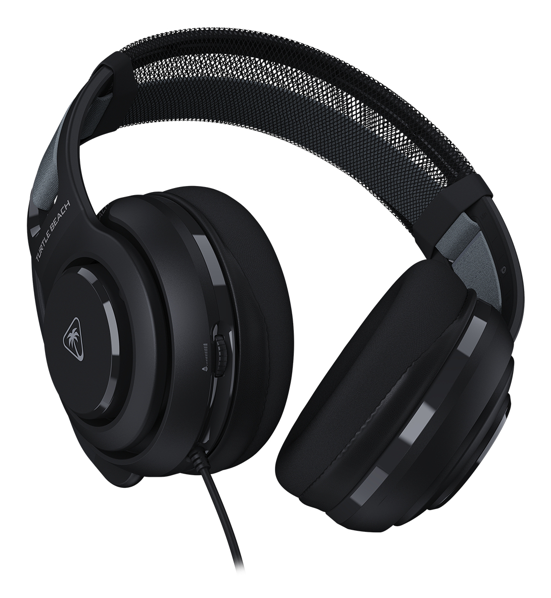 Turtle Beach Atlas 200 Noir PC Casque PC USB filaire w/ transducteurs Nanoclear de 50 mm et Waves 3D Audio pour PC