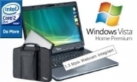 Fujitsu AMILO Xi 2550 17", T8100, 3GB, 500GB (2x250), ATI HD, Webcam+Bag