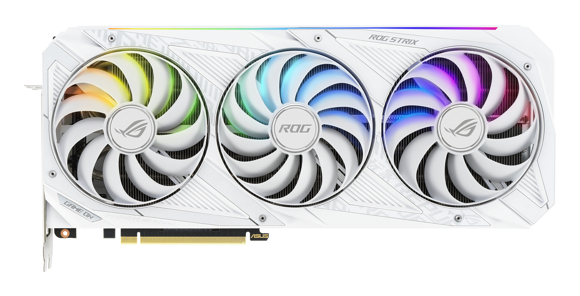 ASUS ROG -STRIX-RTX3070-O8G-WHITE NVIDIA GeForce RTX 3070 8 GB GDDR6