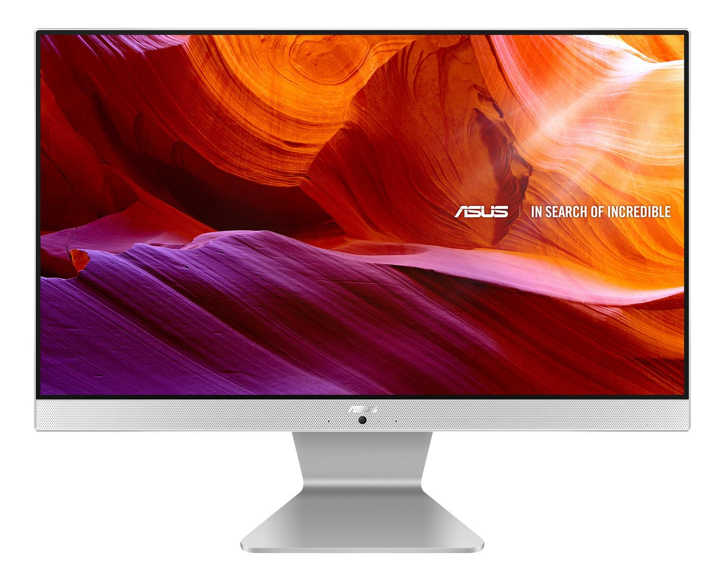 ASUS Vivo AiO V222FAK-WA026R Intel® Core™ i3 i3-10110U 54.6 cm (21.5″) 1920 x 1080 pixels All-in-One PC 8 GB DDR4-SDRAM 256 GB SSD Windows 10 Pro Wi-Fi 5 (802.11ac) White image 1