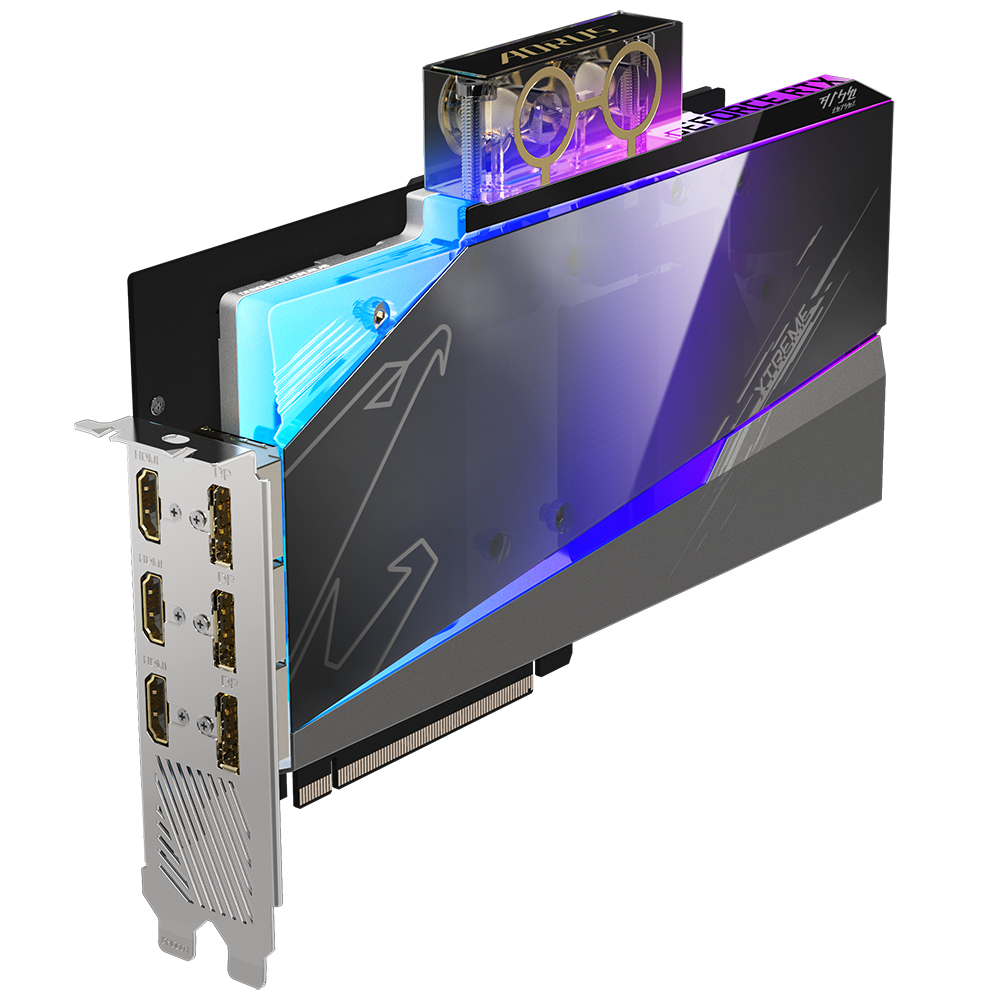 GIGABYTE AORUS GeForce RTX™ 3080 XTREME WATERFORCE WB 10G NVIDIA GeForce RTX 3080 10 GB GDDR6X image 5
