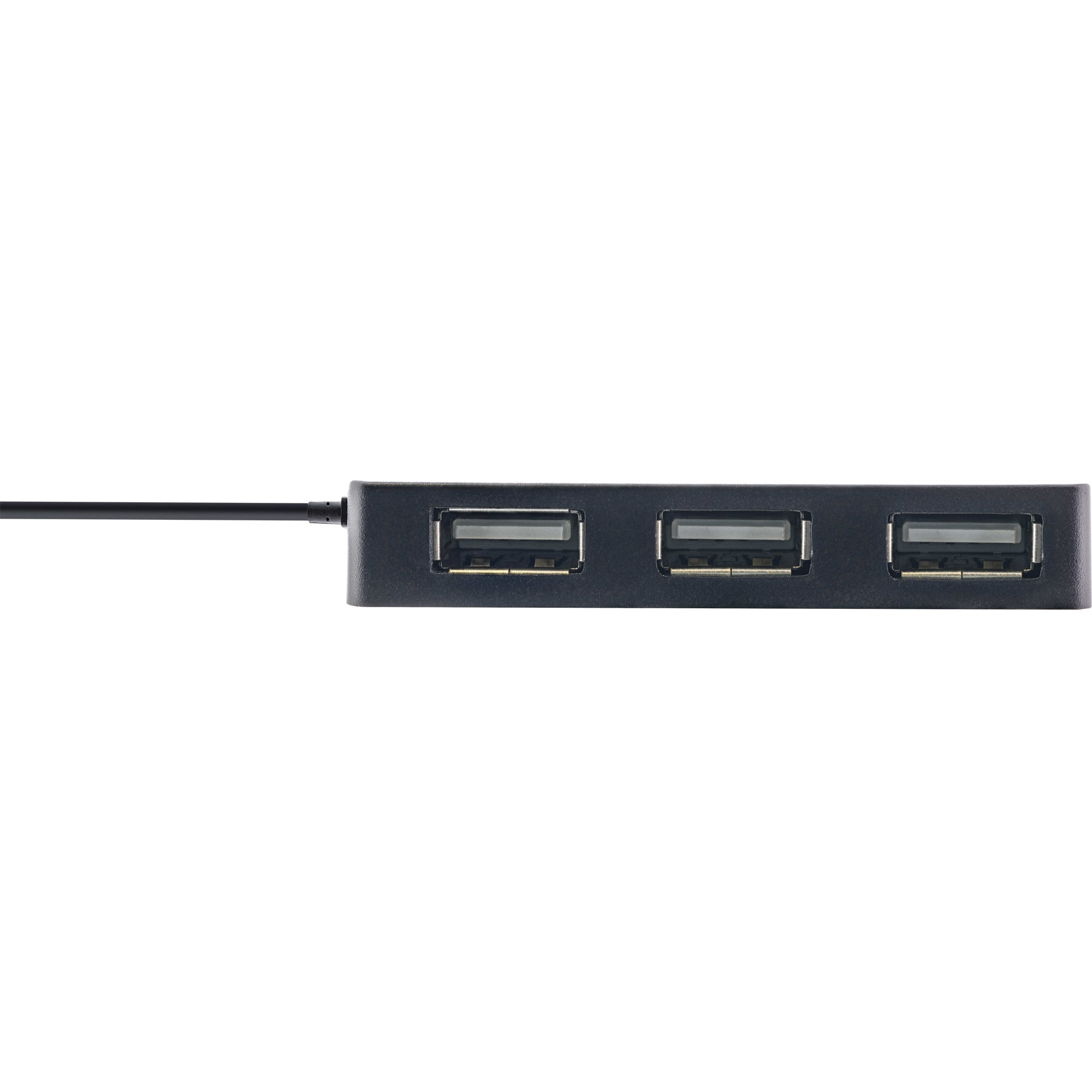 InLine USB 2.0 4-Port Hub, Type-A male to 4x Type-A female, black – image 4