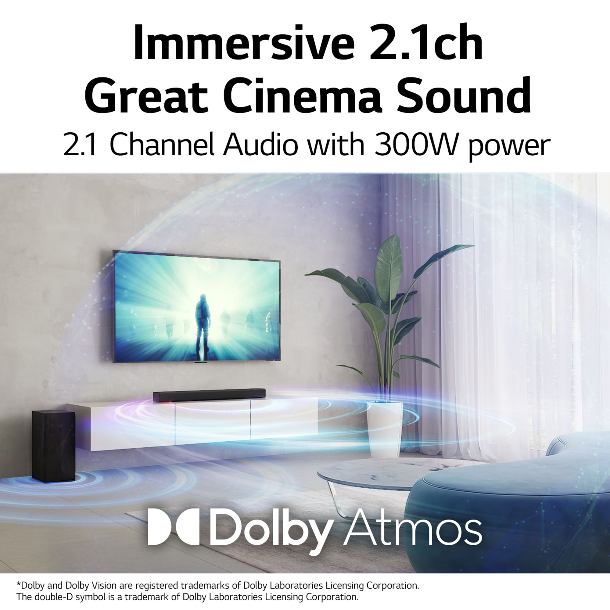 LG S60Q.CGBRLLK soundbar speaker Black 2.1 channels – image 4