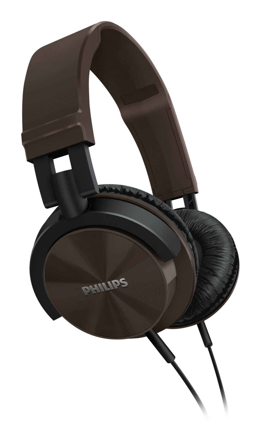 Philips SHL3000BR/28 headphones/headset Wired Head-band Music Brown – image 1