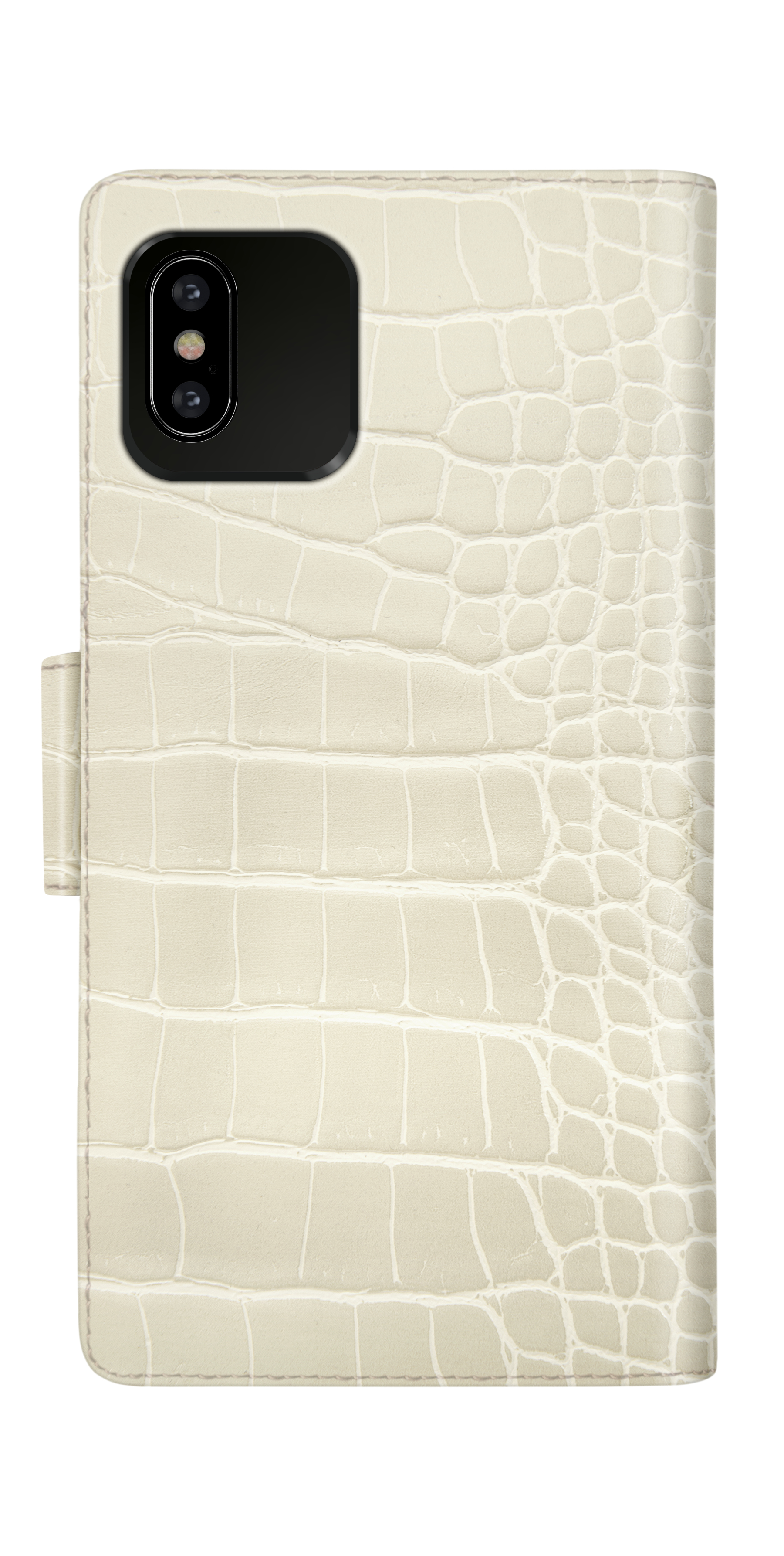iDeal of Sweden Cora Phone Wallet iPhone 11/XR Beige Croco – image 2