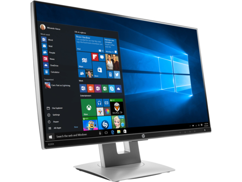 HP EliteDisplay E230t computer monitor 58.4 cm (23″) 1920 x 1080 pixels Full HD LED Touchscreen Table Black, Silver image 15
