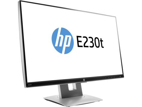 HP EliteDisplay E230t computer monitor 58.4 cm (23″) 1920 x 1080 pixels Full HD LED Touchscreen Table Black, Silver image 16