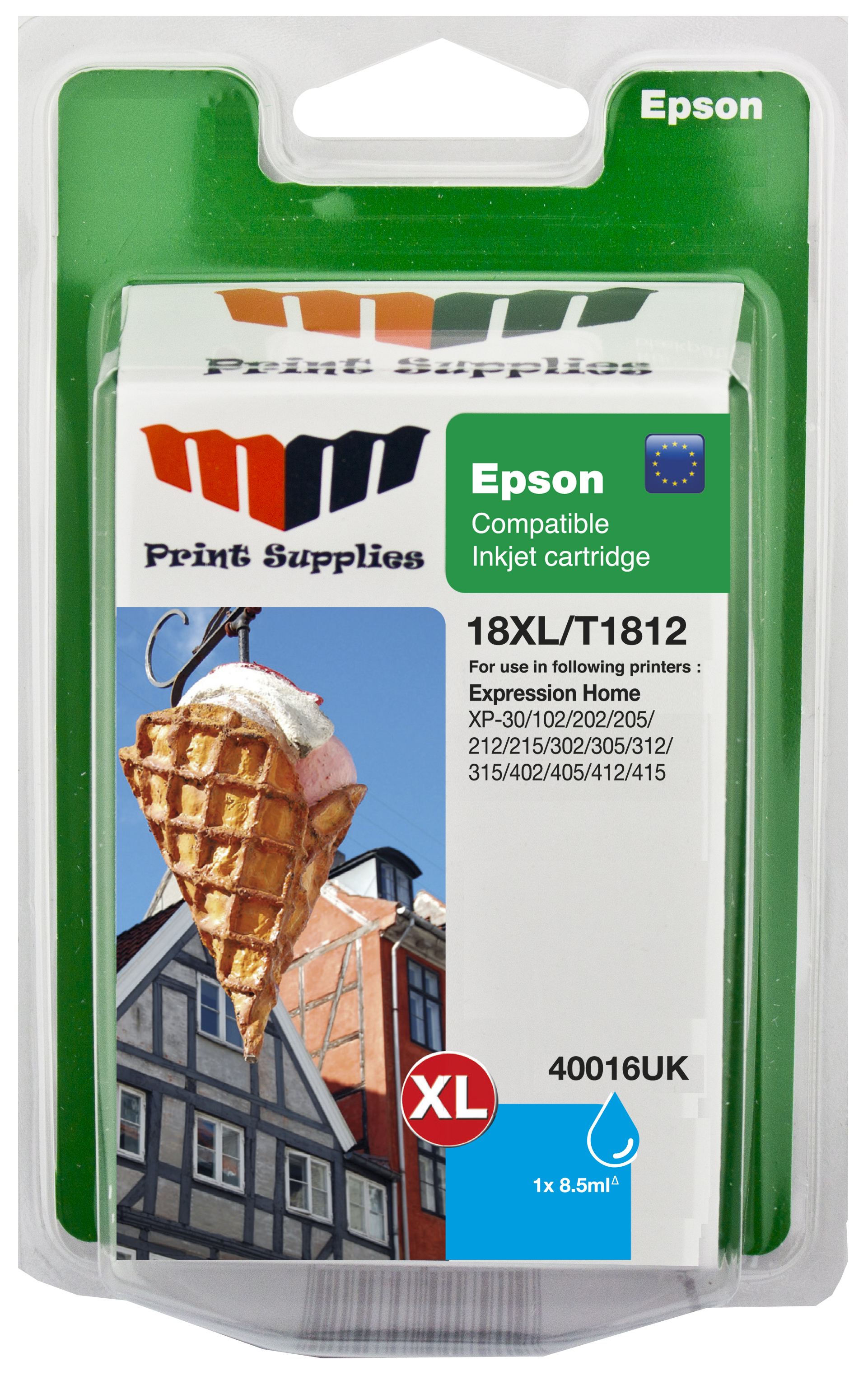 MM 40016UK ink cartridge 1 pc(s) High (XL) Yield Cyan