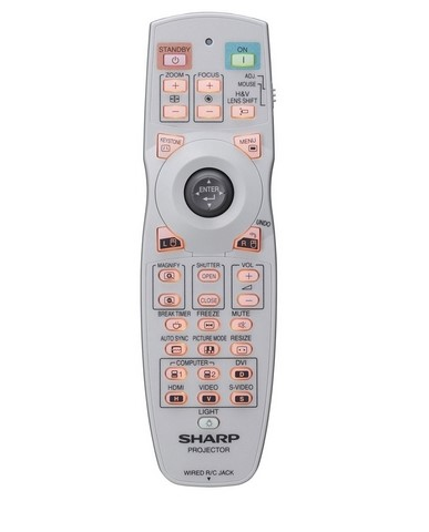 Sharp XGP560WN Large venue projector 5000 ANSI lumens DLP WXGA (1280x800) Grey – image 5