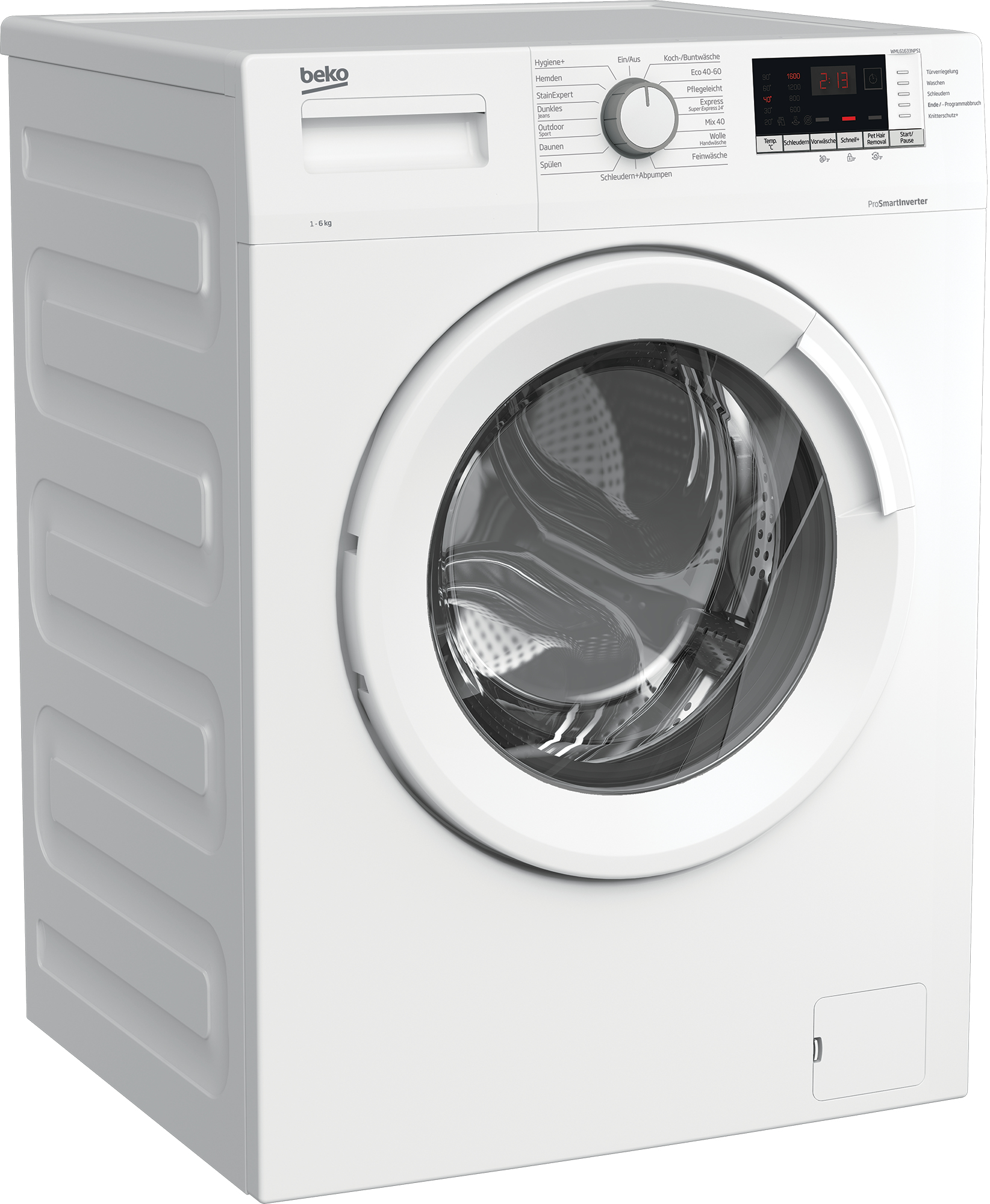 Beko WML61633NPS1 washing machine Front-load – image 2