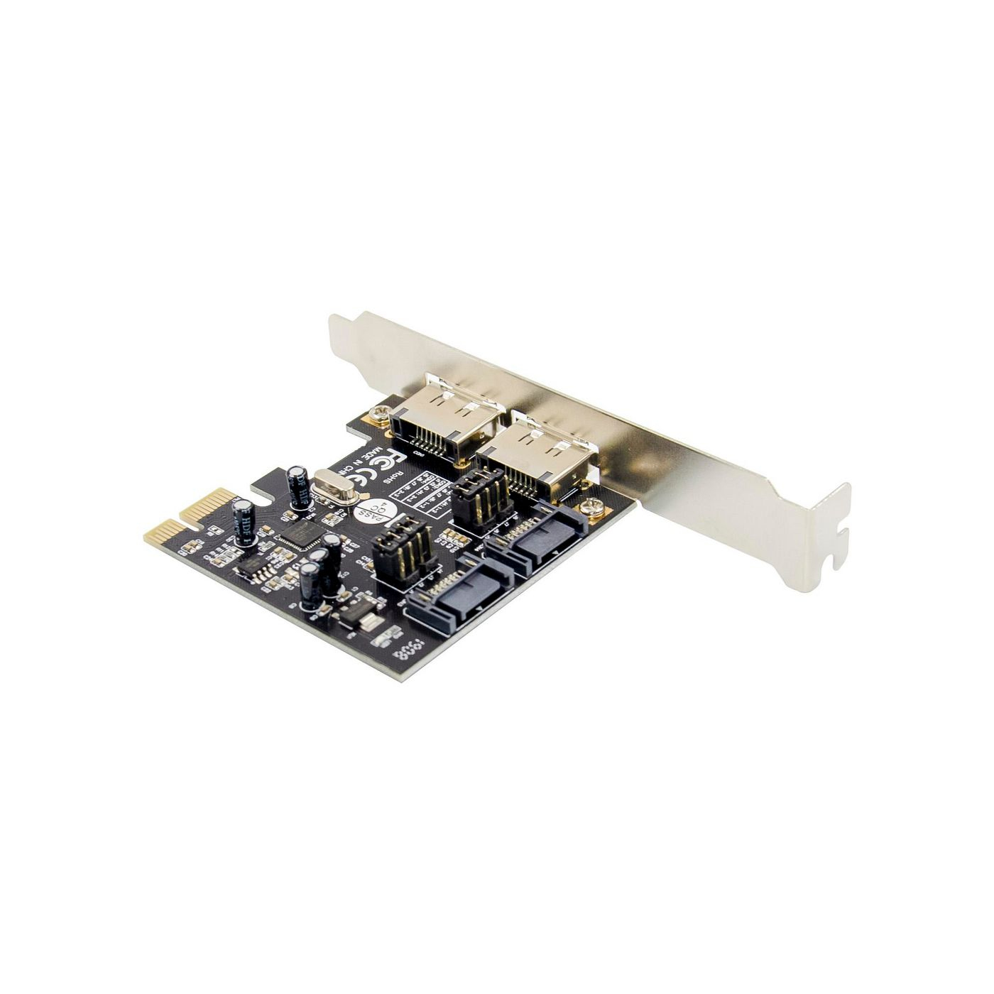 Microconnect MC-SATA3-T4 interface cards/adapter Internal SATA – image 2