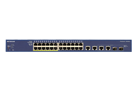 NETGEAR FS728TLP-100NAS network switch Managed L2+/L3 Fast Ethernet (10/100) Power over Ethernet (PoE) 1U Black – image 2