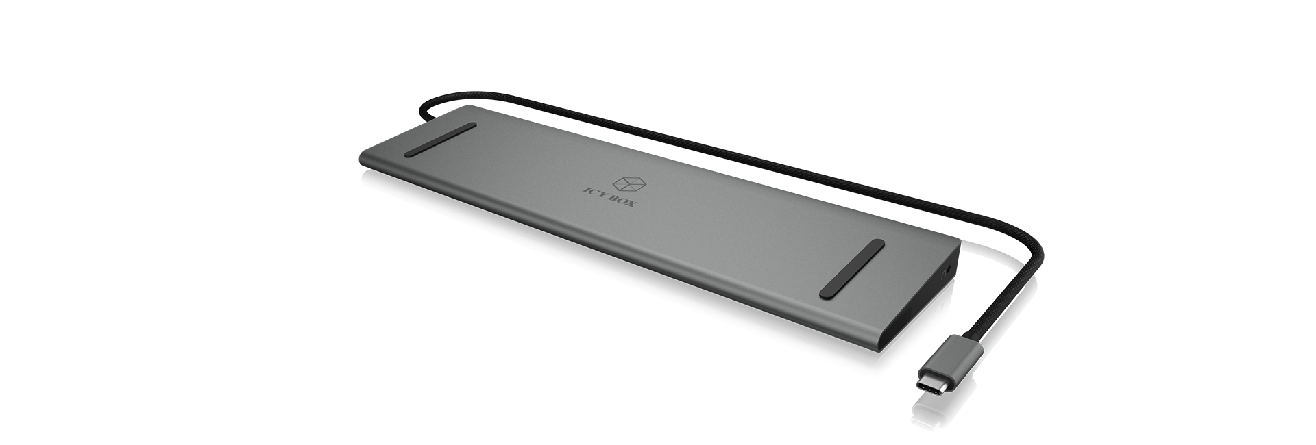 ICY BOX IB-DK2106-C Wired USB 3.2 Gen 1 (3.1 Gen 1) Type-C Anthracite, Black – image 3