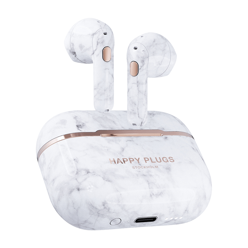 Happy Plugs Hope Headset True Wireless Stereo (TWS) In-ear Calls/Music Bluetooth Marble colour – image 4