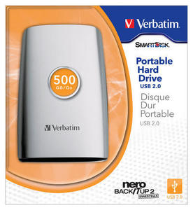 Verbatim 500GB USB 2.0 Portable HDD