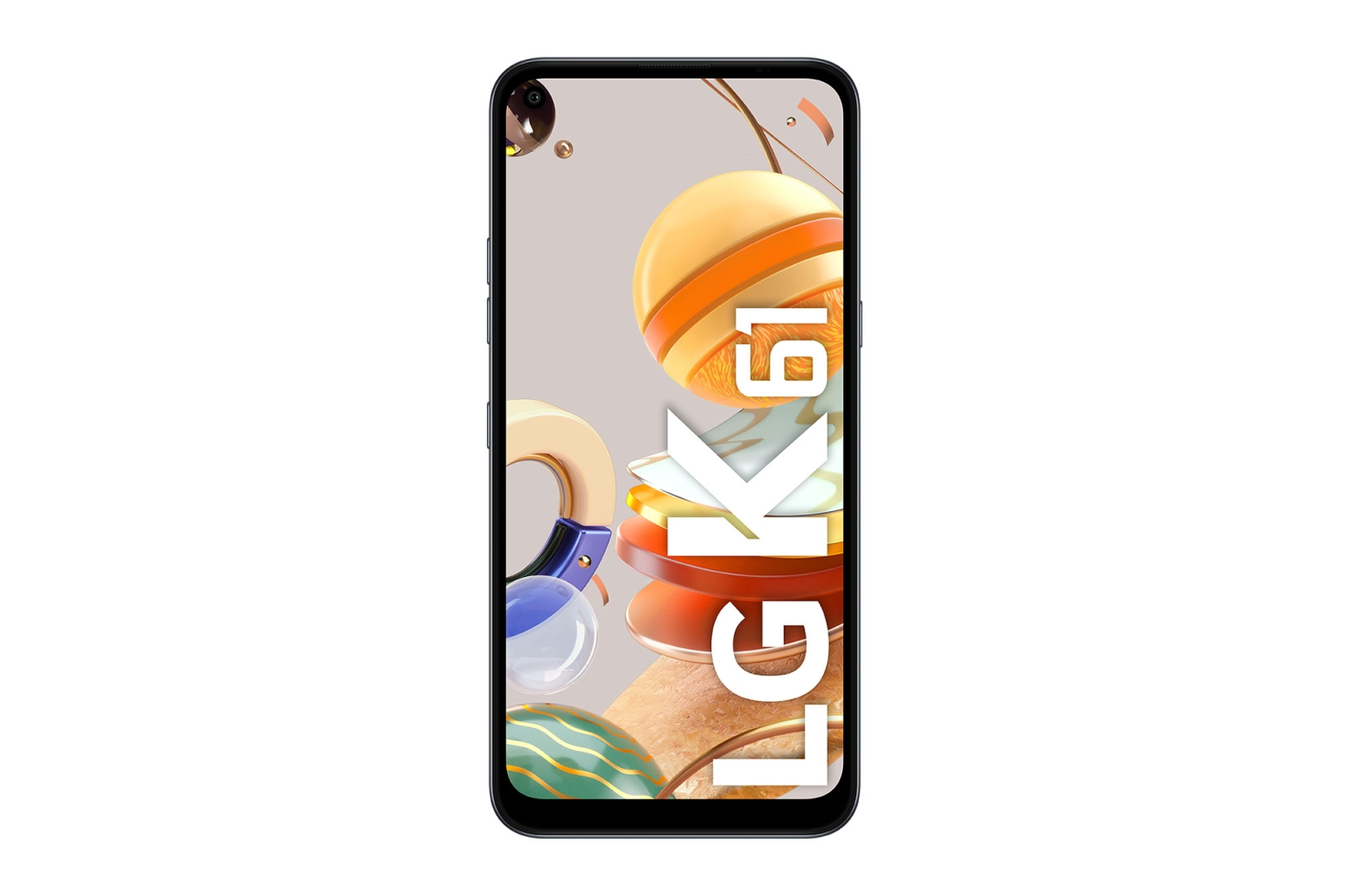 LG K61 16.6 cm (6.53") Android 9.0 4G USB Type-C 4 GB 128 GB 4000 mAh Titanium