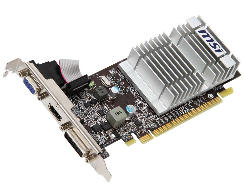 MSI N210-MD512D3H/LP graphics card NVIDIA GeForce 210 – image 4