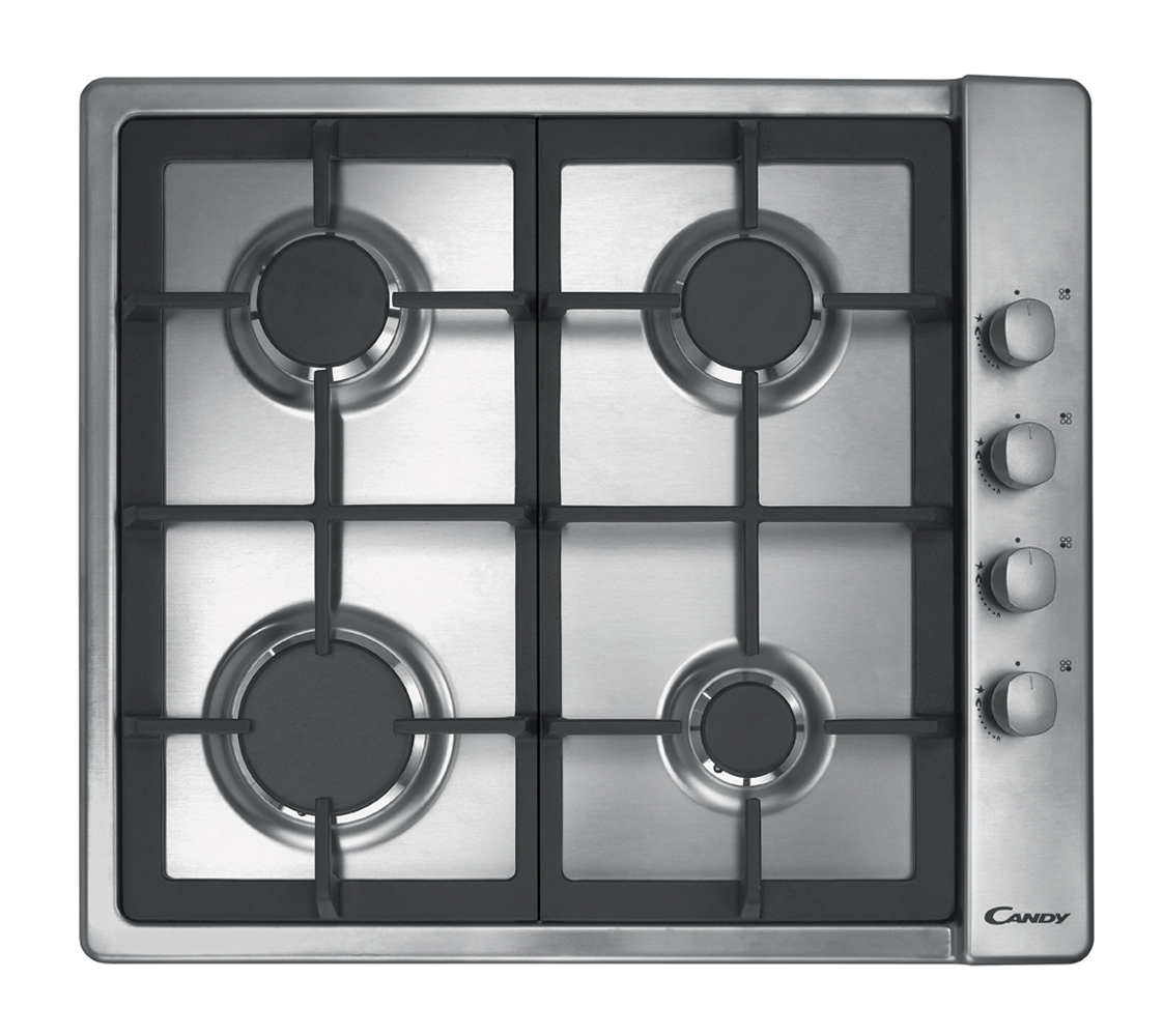 Candy CLG64SGX Stainless steel Built-in Gas 4 zone(s)