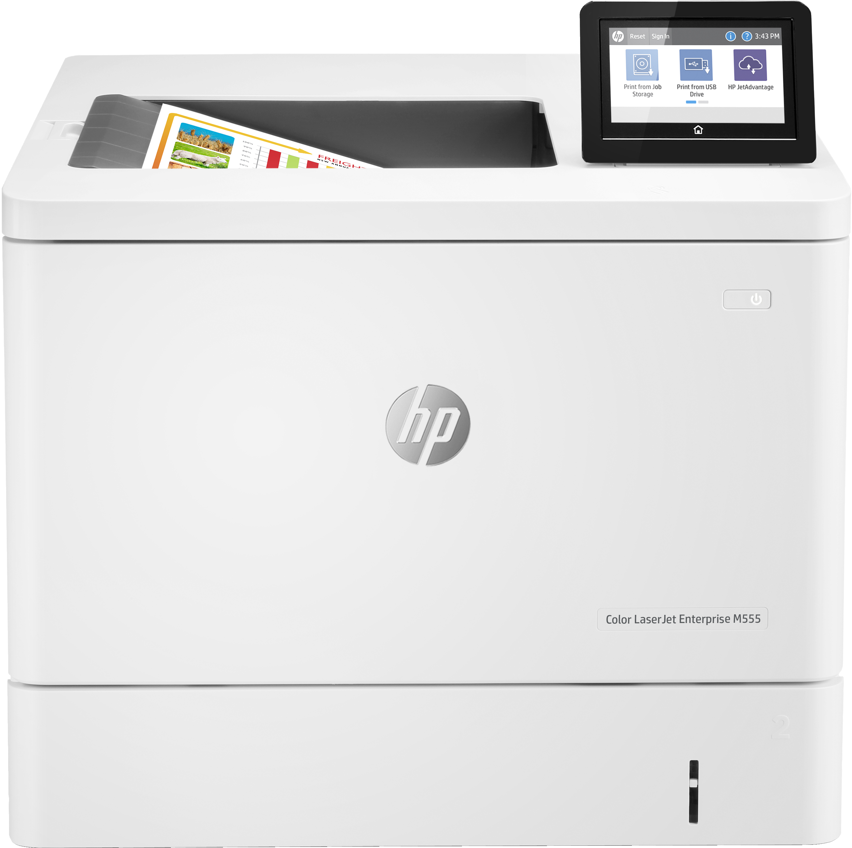 HP Color LaserJet Enterprise M555dn, Utskrift, Dubbelsidig utskrift