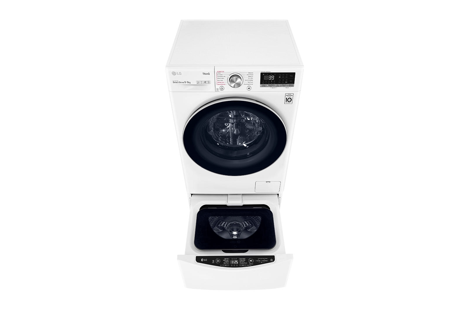 LG F4DV709S1E washer dryer Freestanding Front-load White – image 8