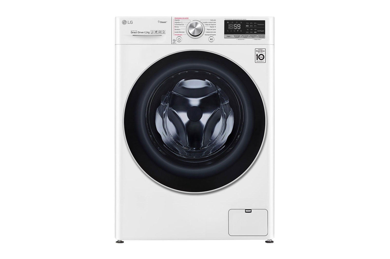 LG F4WV5012S0W — vue 1 sur 8