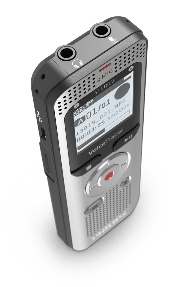 Philips Voice Tracer DVT2050/00 dictaphone Flash card Silver – image 3
