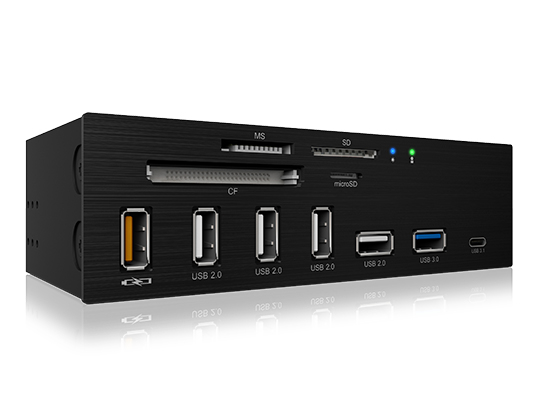 ICY BOX IB-867A card reader USB Internal Black