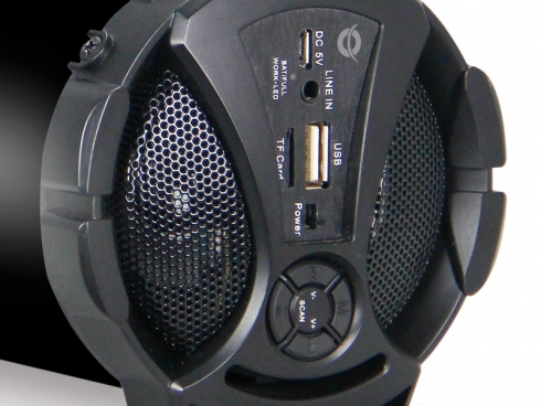 Conceptronic WYNN Wireless Bluetooth Speaker, black – image 4