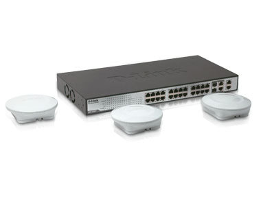 D-Link DES-1228P/A network switch Managed Power over Ethernet (PoE) – image 2