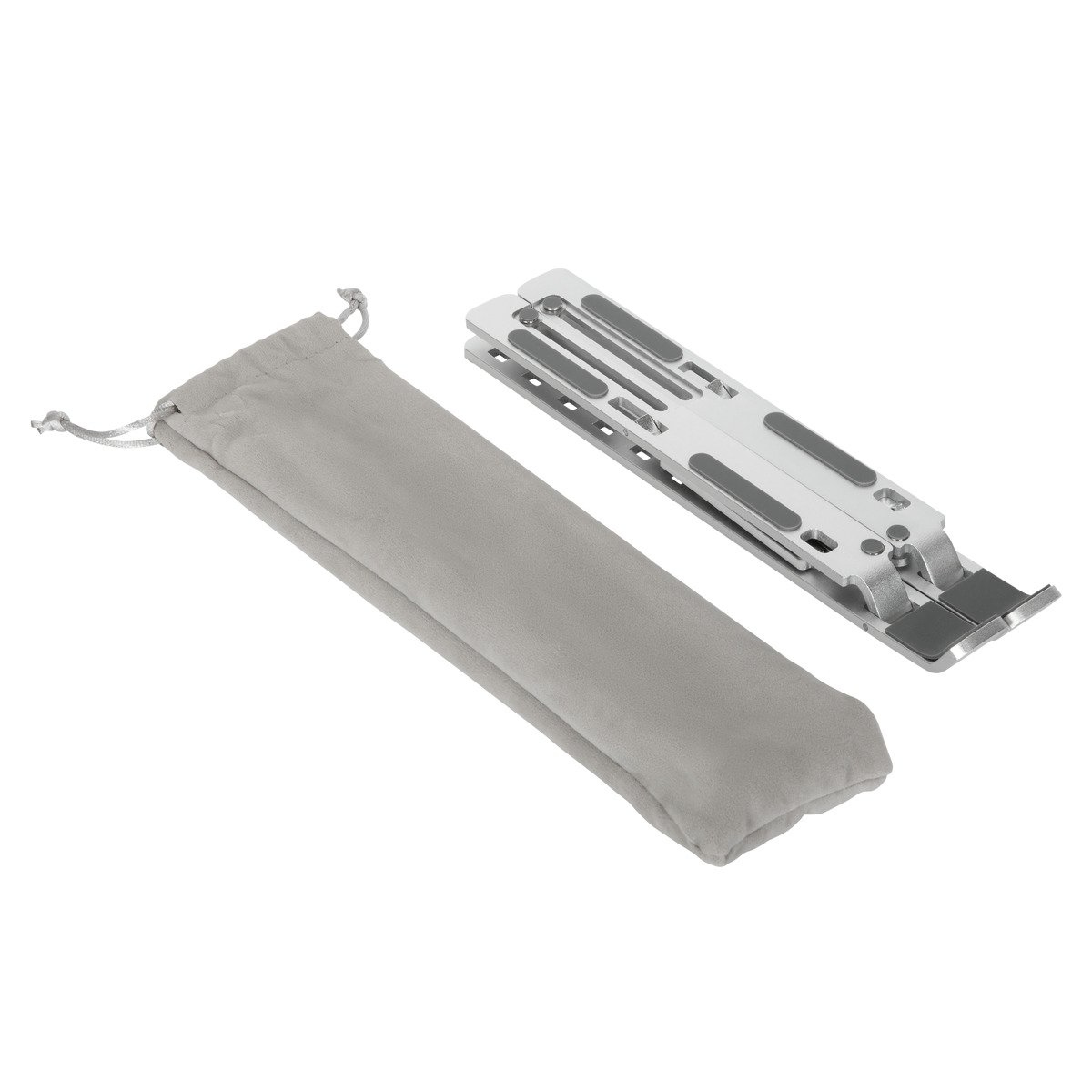 Targus AWE810GL. Product type: Laptop stand, Product colour: Aluminium, Material: Aluminium. Width: 44.4 mm, Depth: 139.7 