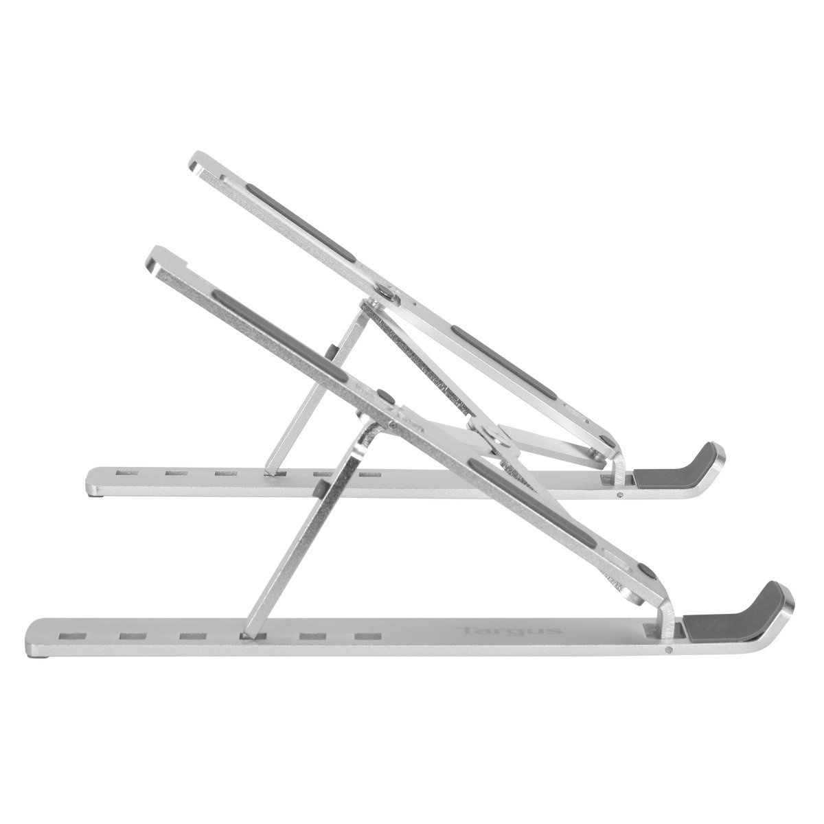 Targus AWE810GL. Product type: Laptop stand, Product colour: Aluminium, Material: Aluminium. Width: 44.4 mm, Depth: 139.7 