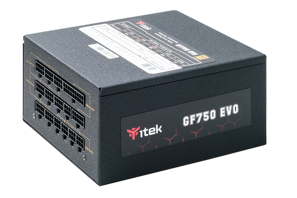 itek GF750 EVO power supply unit 750 W 24-pin ATX ATX Black image 8