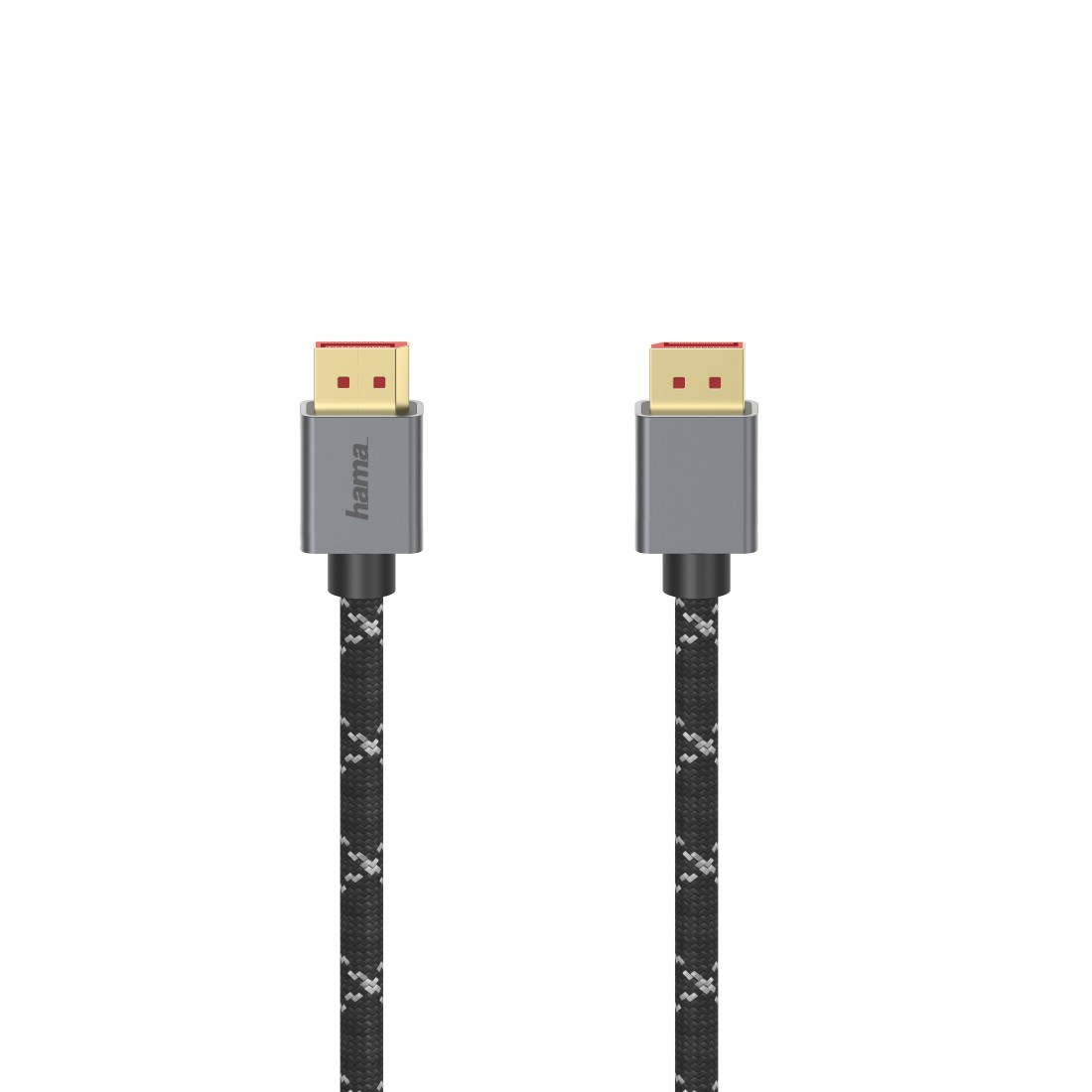 Hama 00200505 DisplayPort 1.4 Kablo, 2m, Siyah