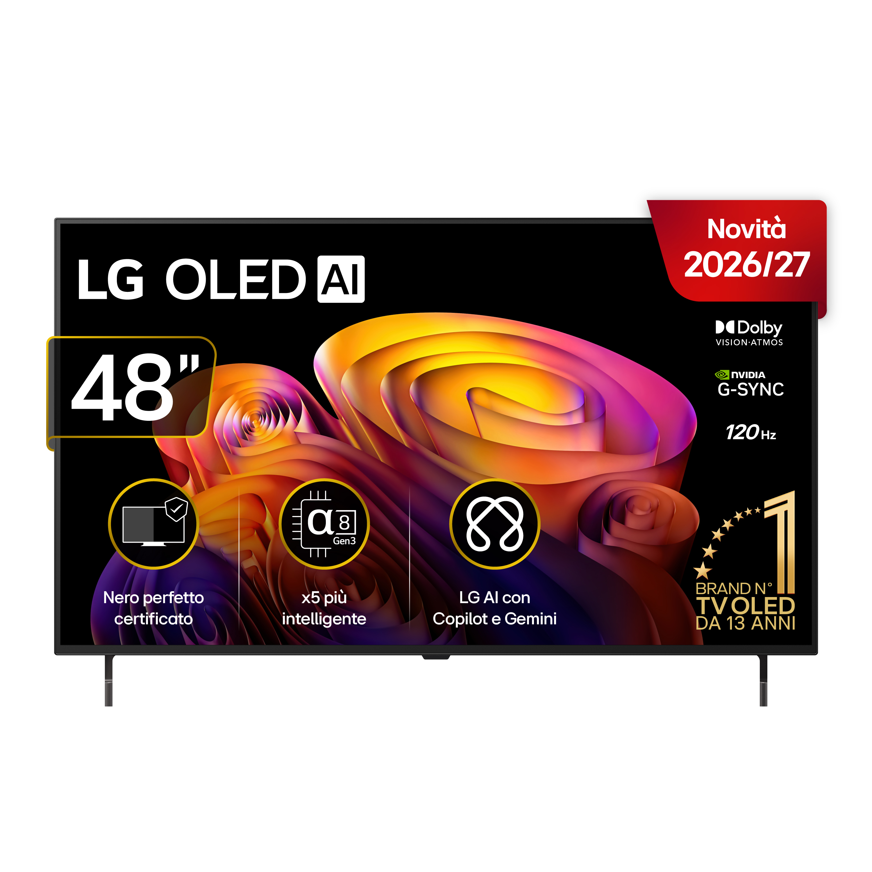 LG OLED AI 48ʼʼ Serie B6E OLED48B6ELC, 4K, …