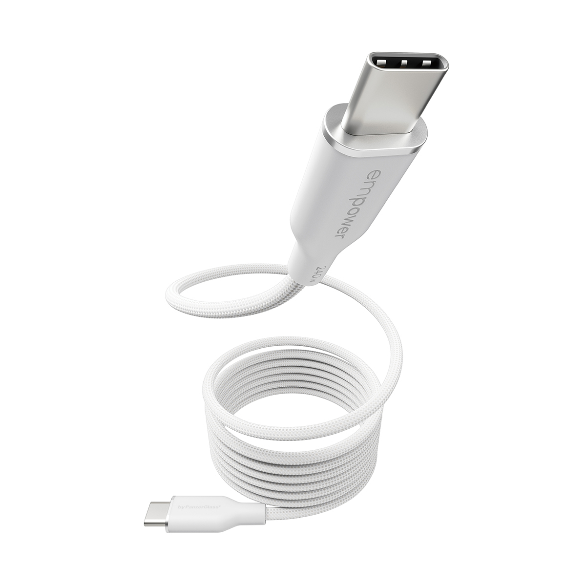 PANZERGLASS MAG.SNAKE USB-C TO C 240W USB 2.0 1.5M WHITE