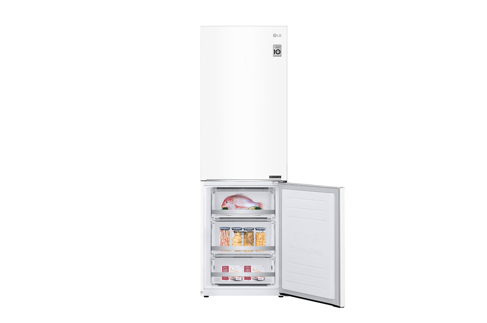 LG GBB71SWEZN fridge-freezer Freestanding – image 5