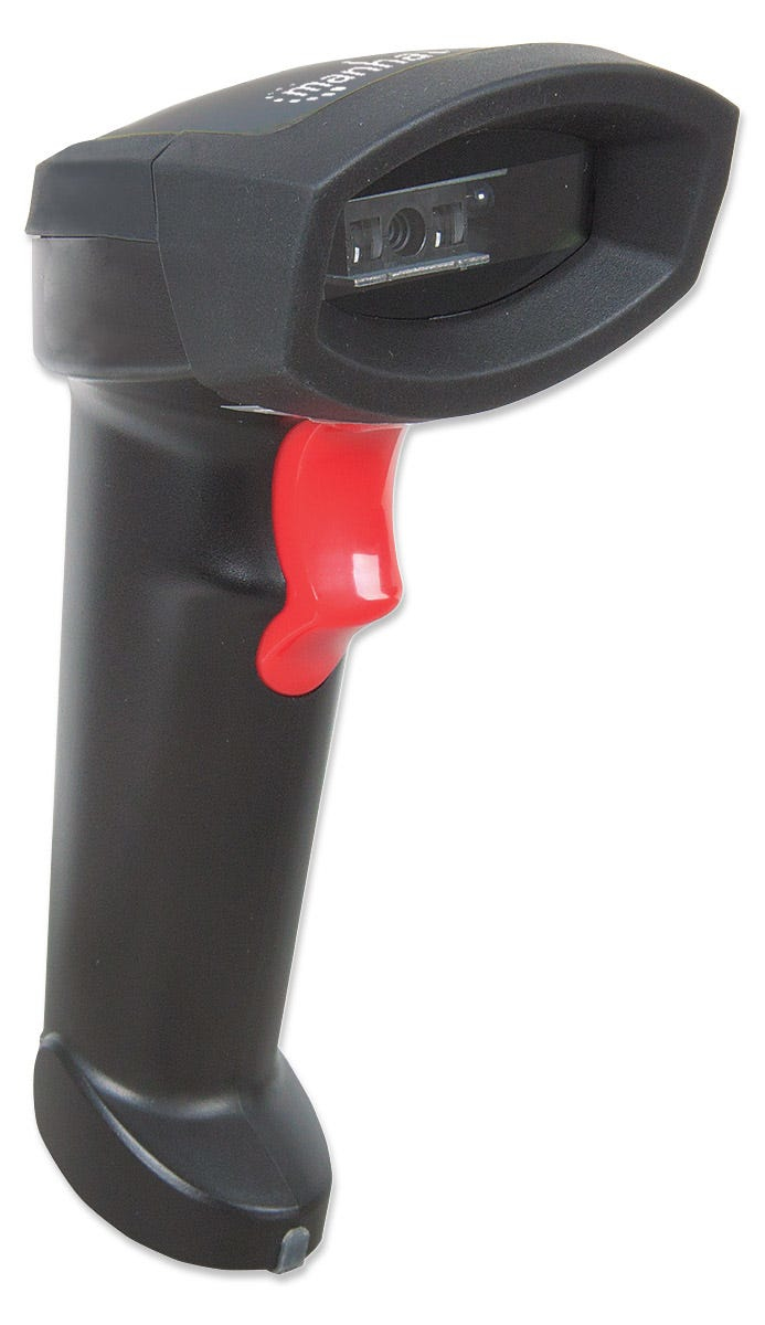 Manhattan Rugged Wireless Linear CCD Handheld Barcode Scanner, Bluetooth – image 2
