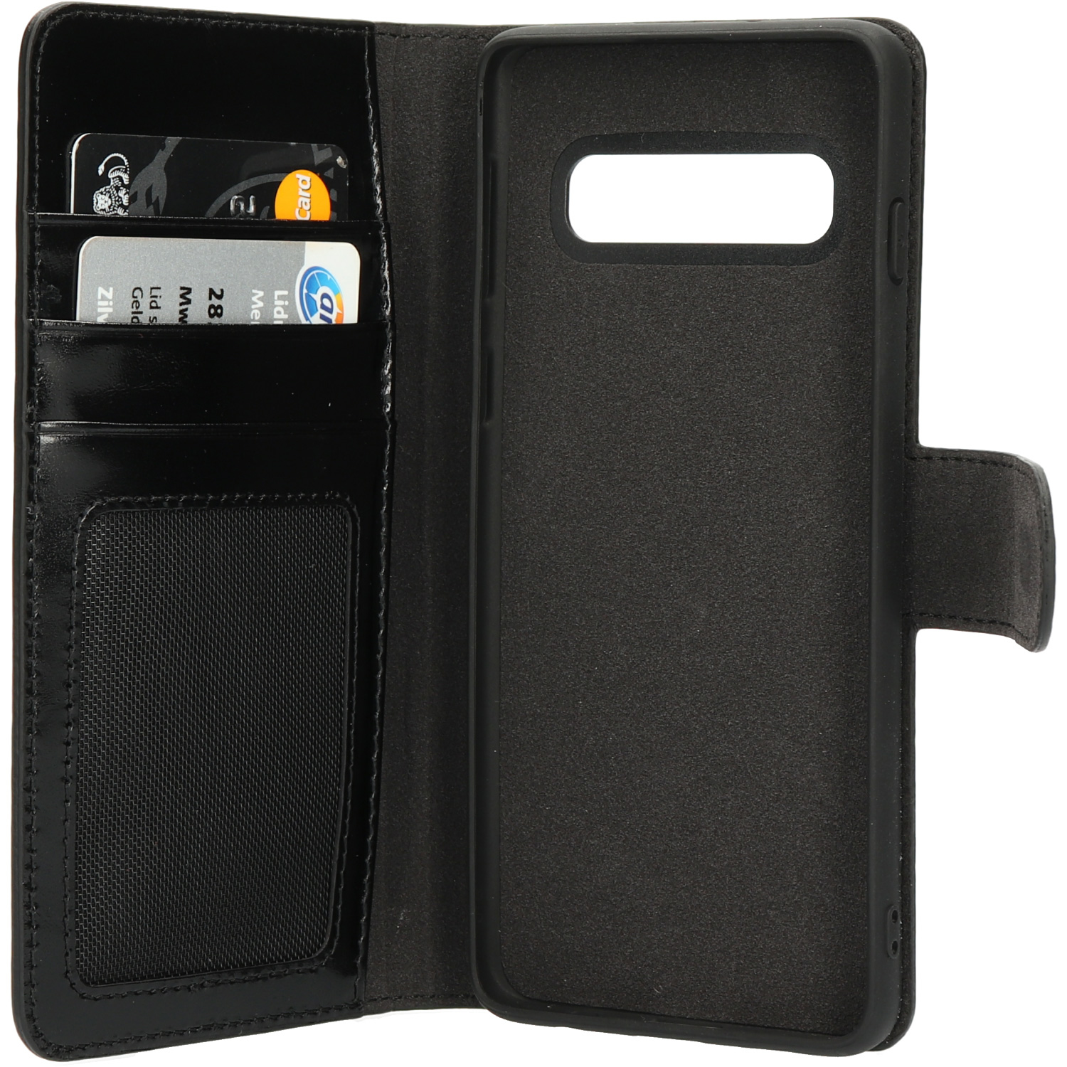 Mobiparts Excellent Wallet Case 2.0 Samsung Galaxy S10 Jade Black – image 2