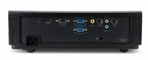 Acer Value P1273 Standard throw projector 3000 ANSI lumens DLP XGA (1024x768) Black – image 2