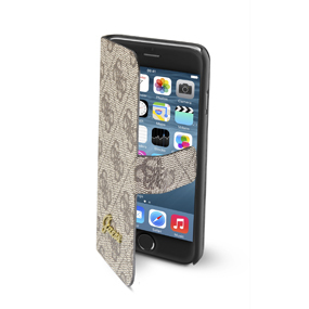 Cellularline GSBOOKIPH647N mobile phone case Folio Beige – image 2