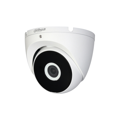 Camara DAHUA Domo de 5 Megapixeles/106 Grados de Apertura/ Metalica/ Lente de 28 mm/ IR de 20 Metros/ Soporta CVI AHD TVI y CVBS DH-HAC-T2A51N-0280B - DH-HAC-T2A51N-0280B