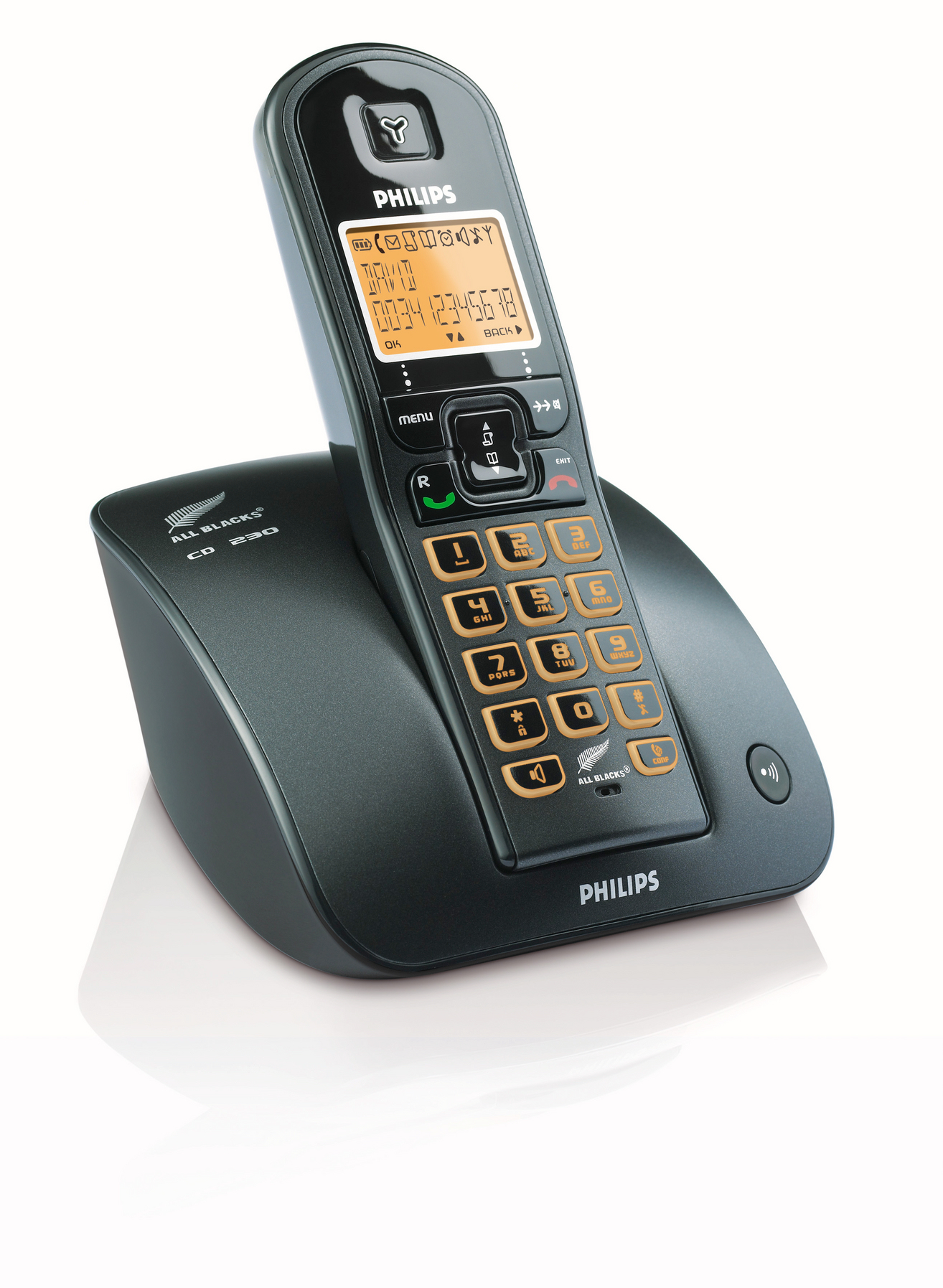 Philips CD2301B Cordless telephone – image 2