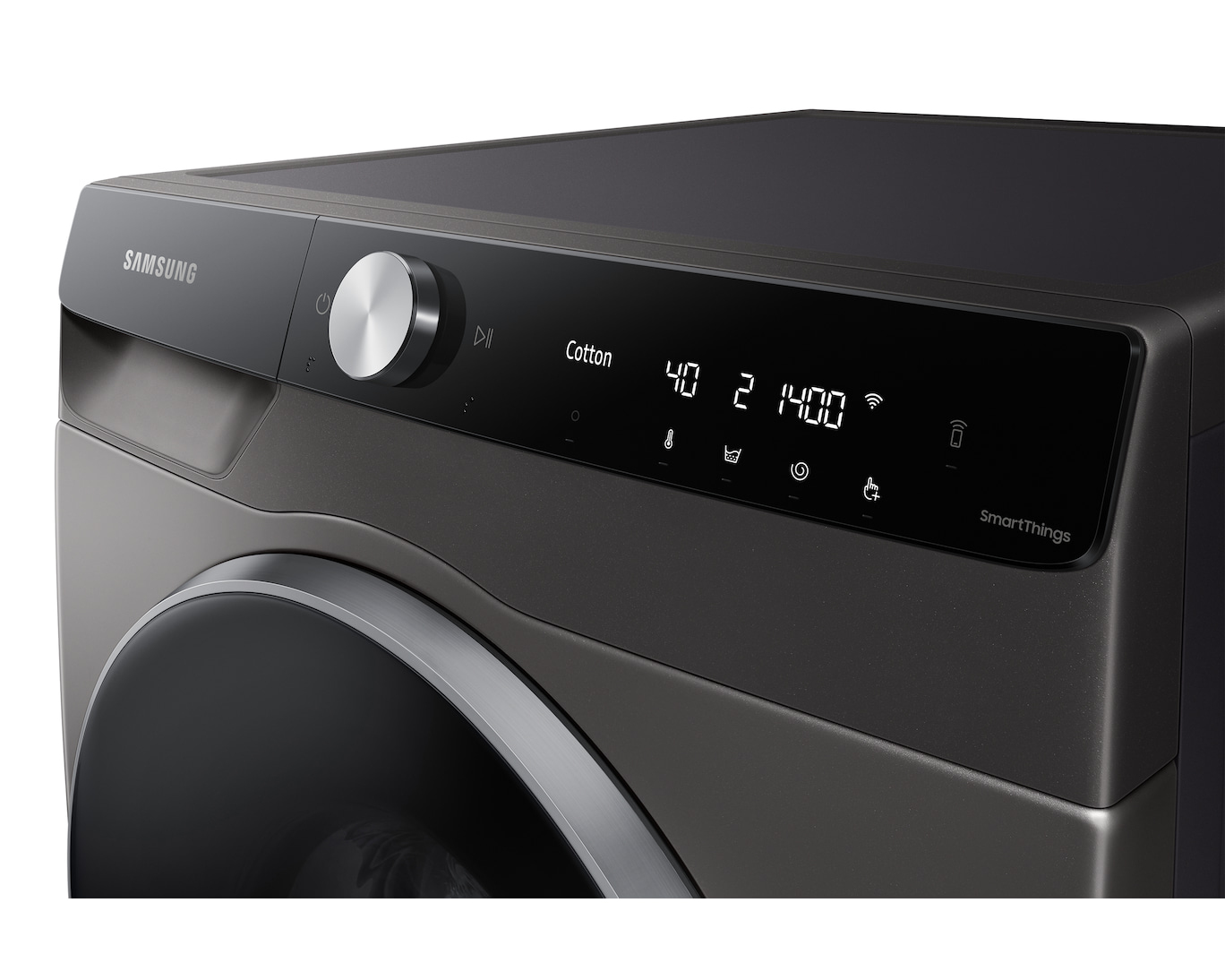 Samsung WD12TP34DSX/YL washer dryer Freestanding Front-load Stainless steel – image 9