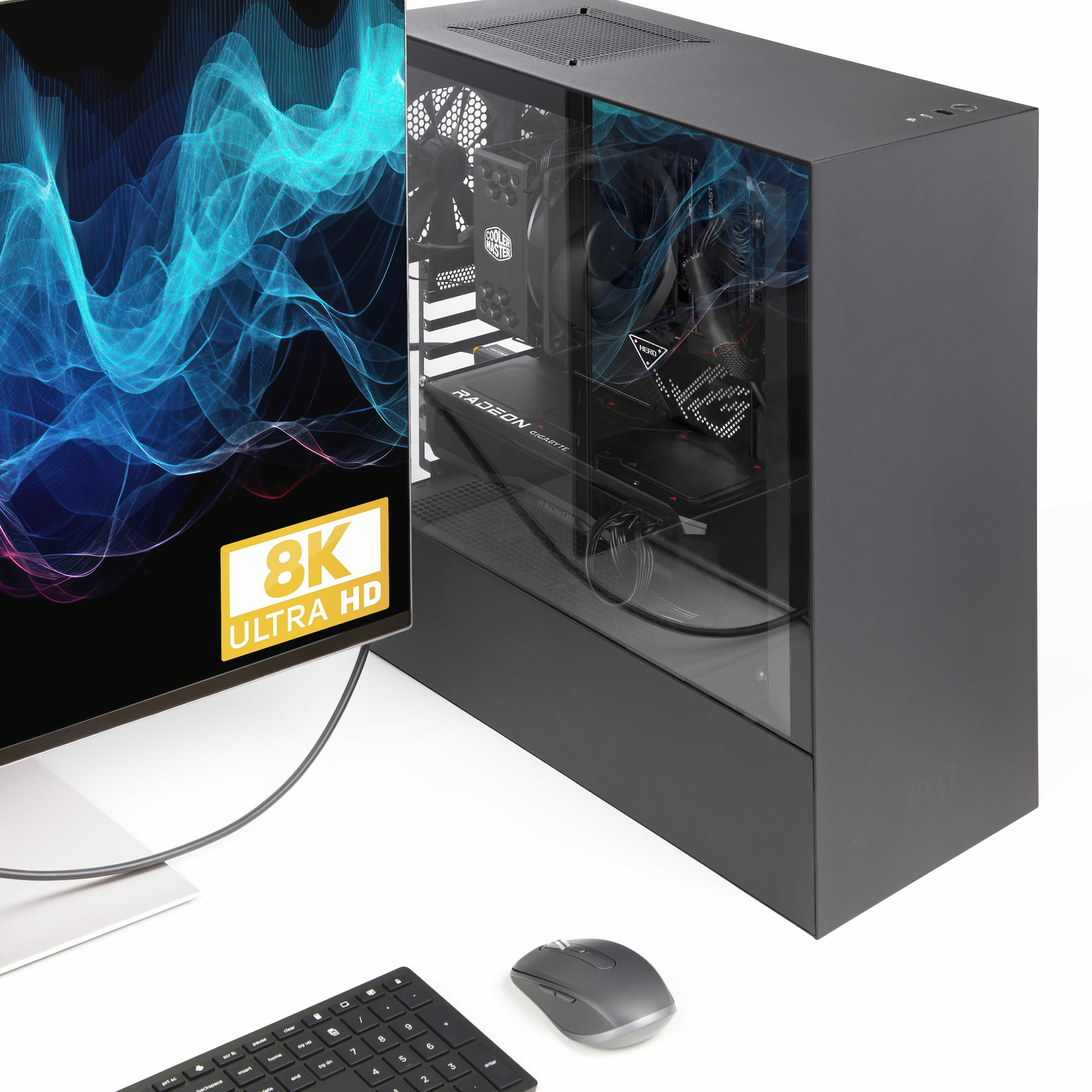 صورة StarTech.com DP21-3M-DP40-CABLE كابل DisplayPort 2.1 بطول 3 متر