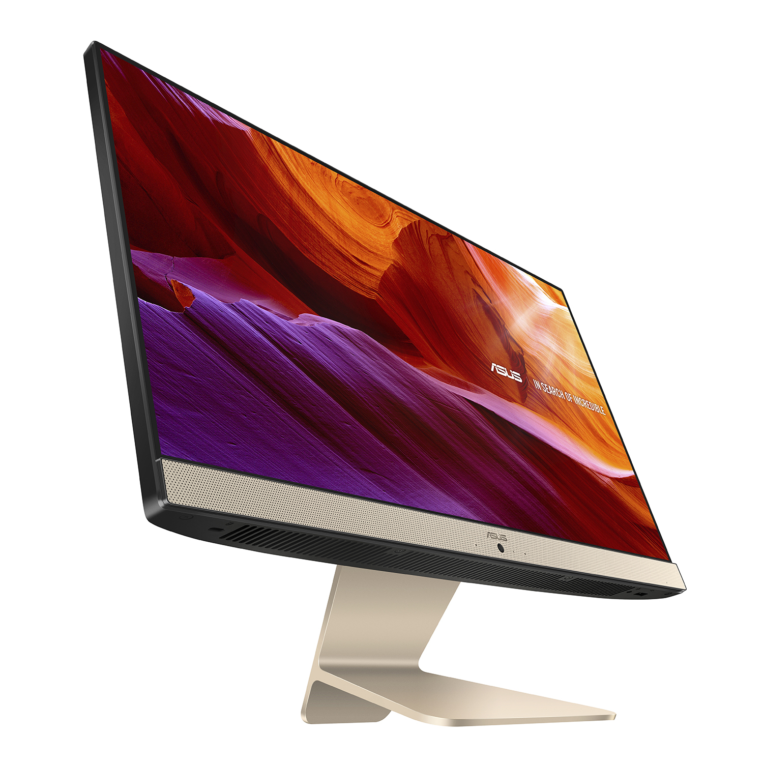 ASUS V222GAK-BA313T All-in-One PC/workstation Intel® Celeron® J4025 54.6 cm (21.5″) 1920 x 1080 pixels 4 GB DDR4-SDRAM 256 GB SSD Windows 10 Home Wi-Fi 5 (802.11ac) Gold image 2